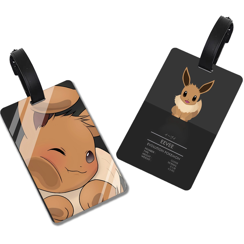 Pokemons Cartoon Luggage Tag K - Travel Accessories Gifts 评论和价格