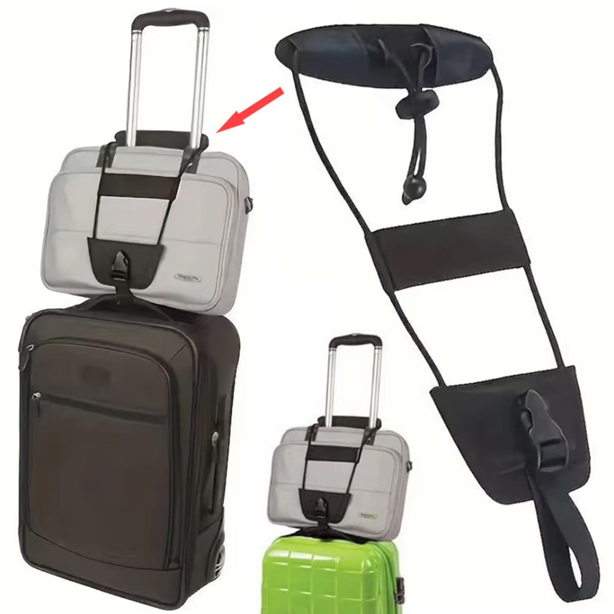 Travel Luggage Connecting Stra - Travel Accessories Luggage Straps 评论和价格