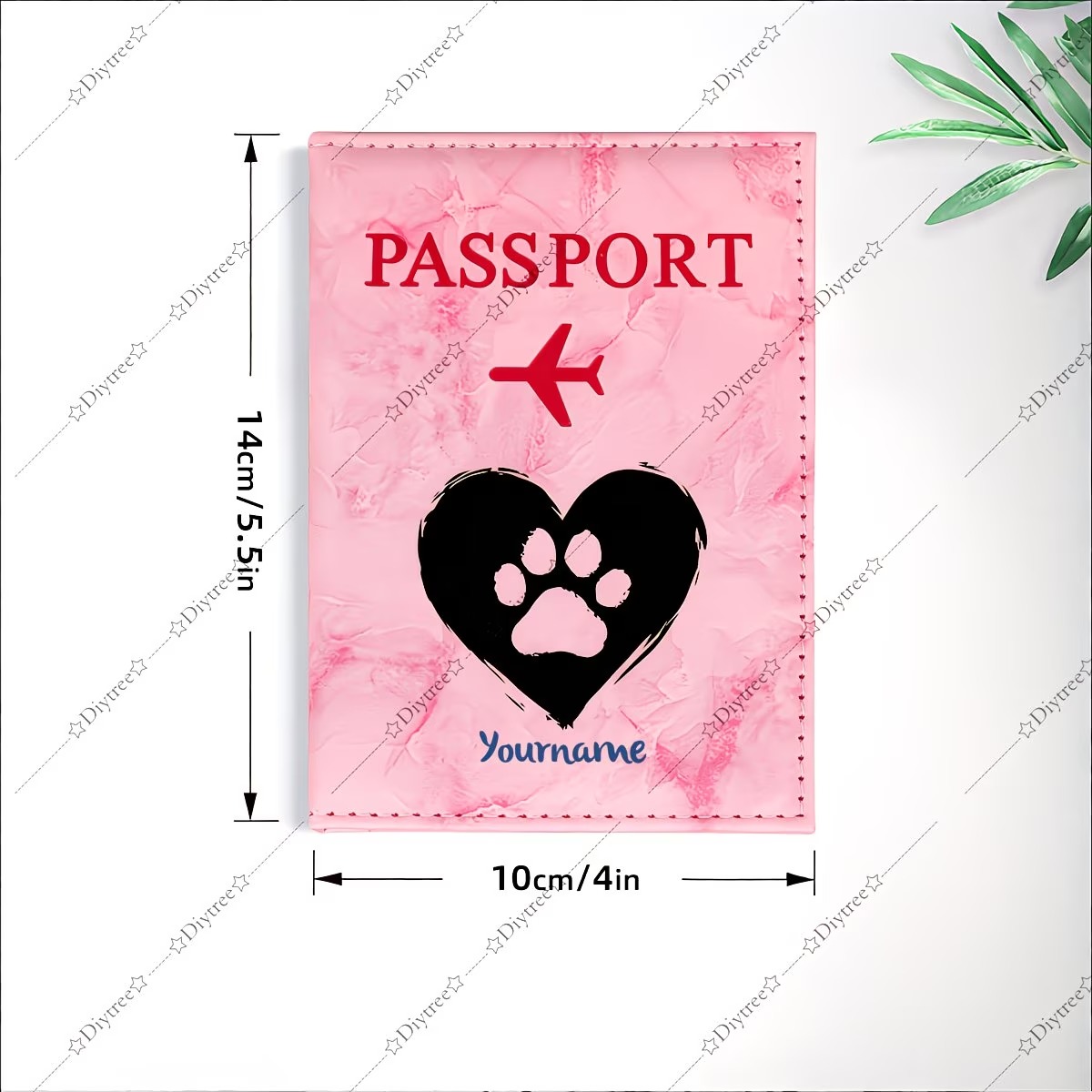 Custom Heart And Paw Print Pet - Travel Accessories Essentials 评论和价格