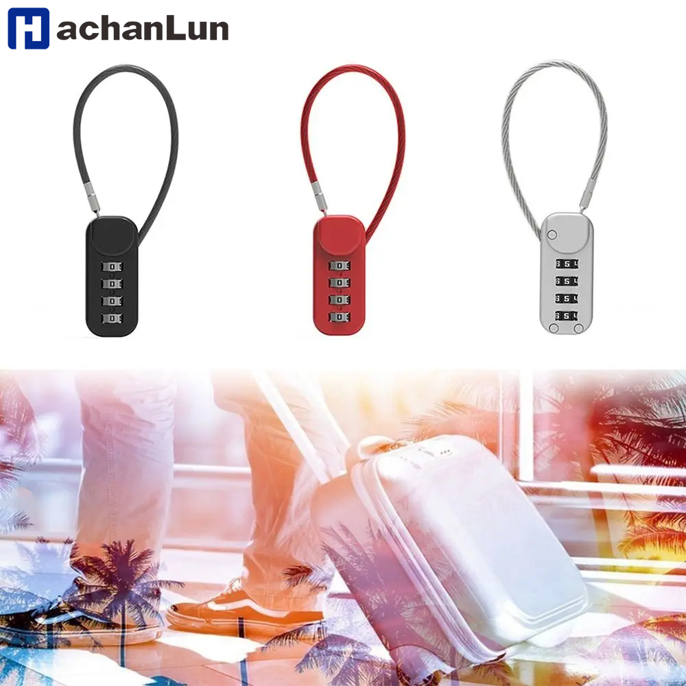 Zinc alloy 4 Digit Password Lo - Cable Lock Combination 评论和价格