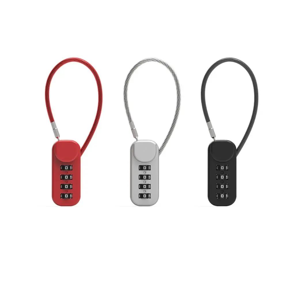 Zinc alloy 4 Digit Password Lo - Cable Lock Combination 评论和价格