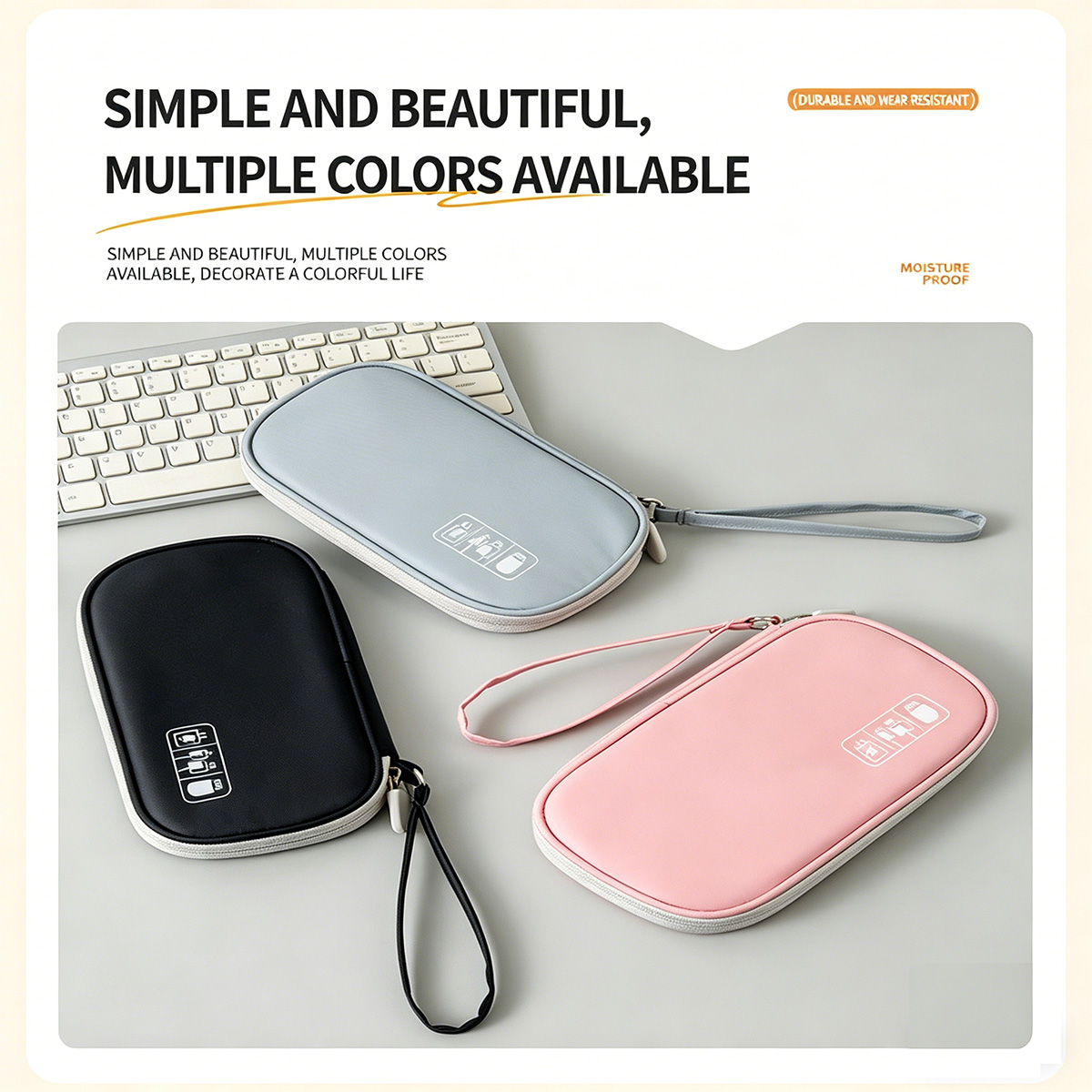 Portable Cable Organizer Bag F - Travel Accessories Wholesale 评论和价格