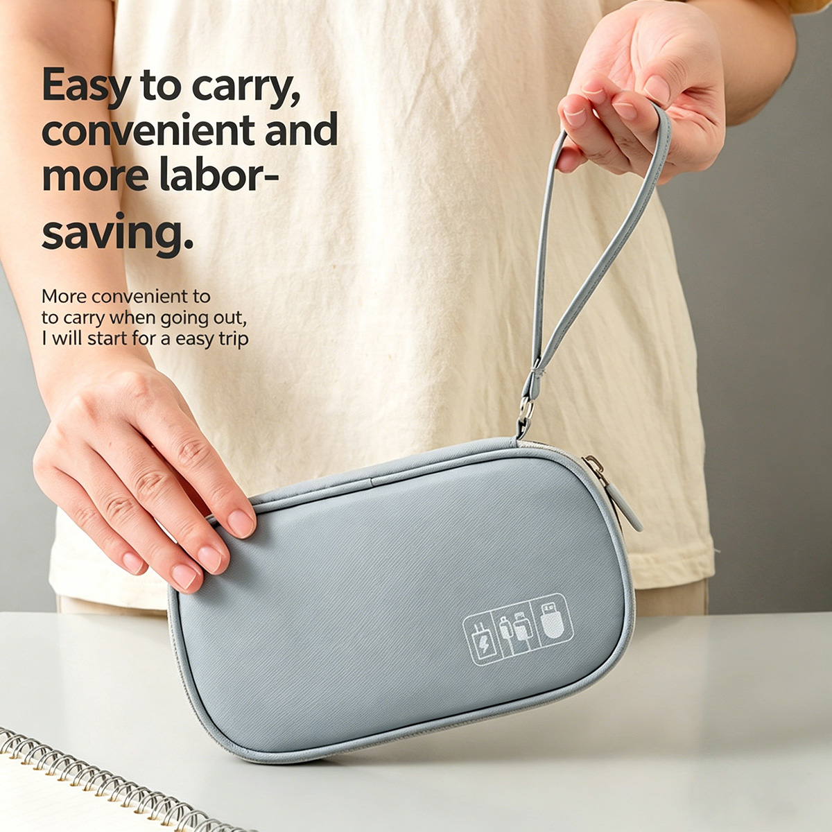 Portable Cable Organizer Bag F - Travel Accessories Wholesale 评论和价格