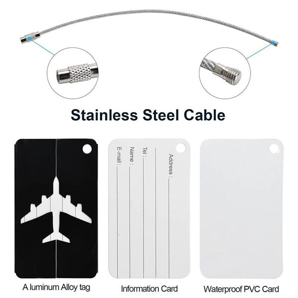 Aluminium Travel Luggage Tags  - Travel Accessories Gear 评论和价格
