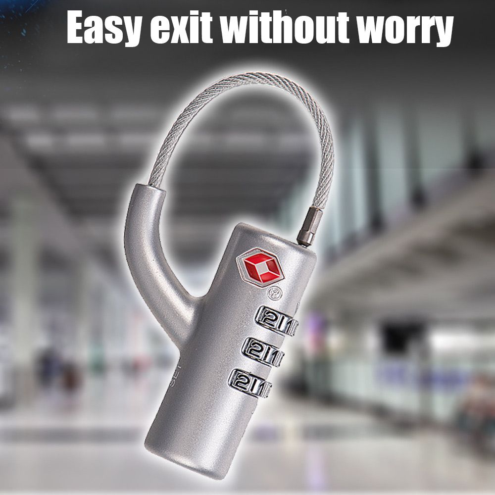 High Security Cable Luggage Lo - Cable Lock Combination 评论和价格