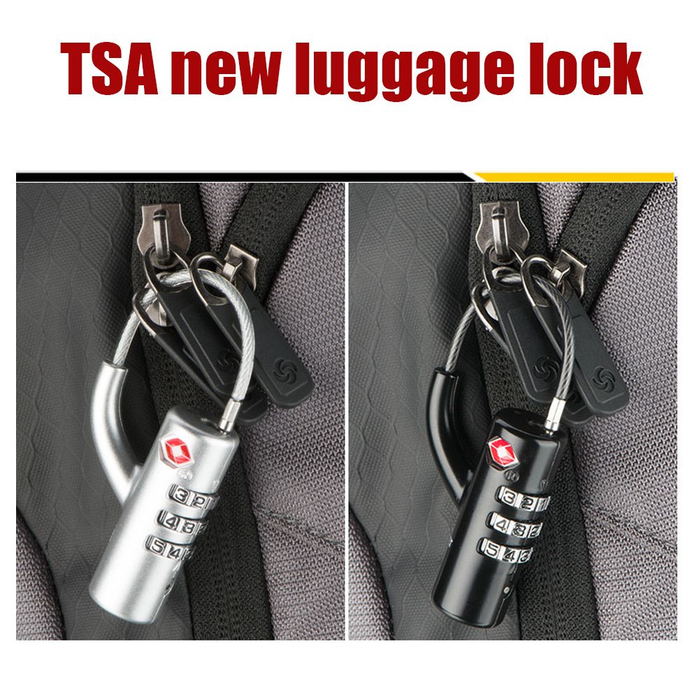 High Security Cable Luggage Lo - Cable Lock Combination 评论和价格