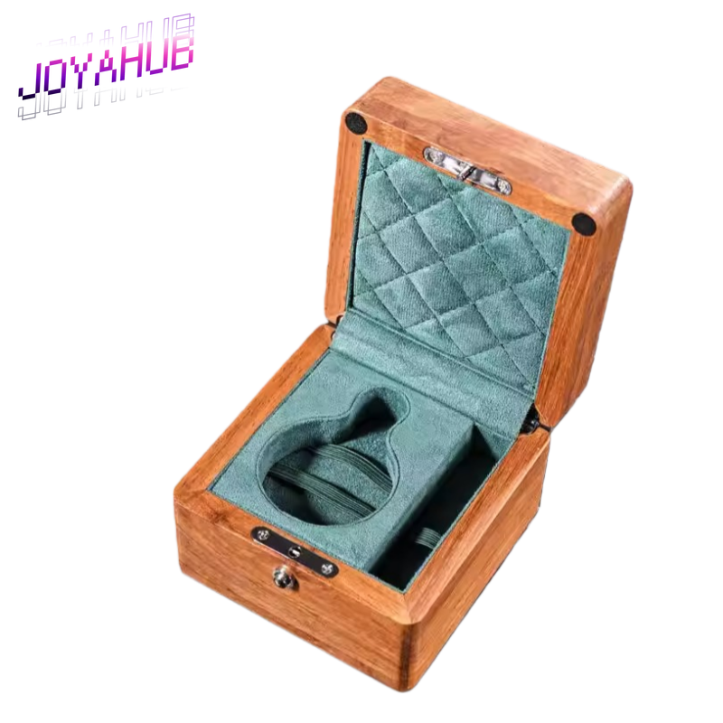 Custom LOGO Wood Portable Shoc - Accessories Travel Jewelry Box 评论和价格