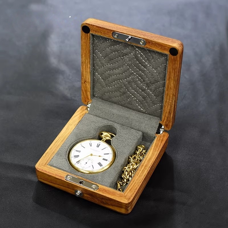 Custom LOGO Wood Portable Shoc - Accessories Travel Jewelry Box 评论和价格