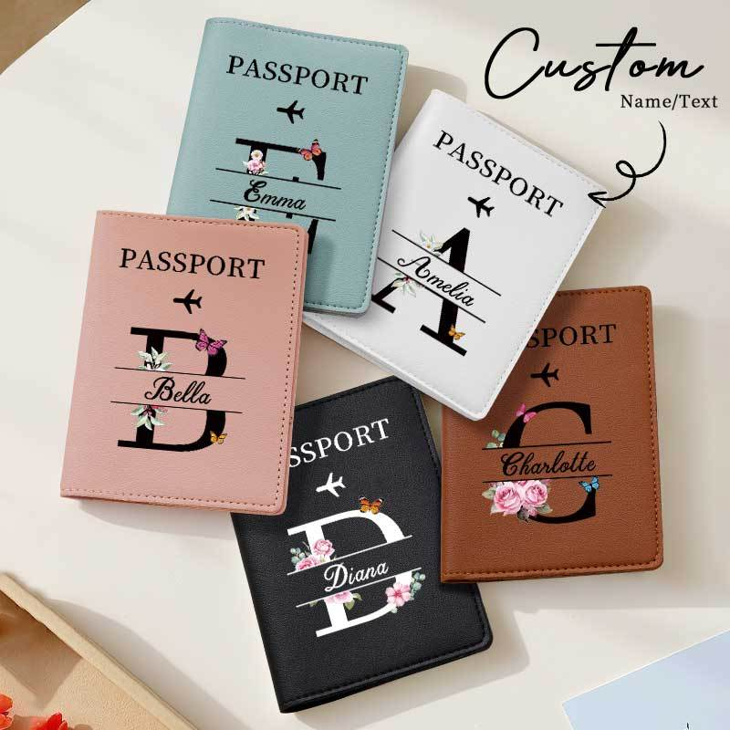 Personalized Brown Passport Ho - Travel Accessories Present 评论和价格