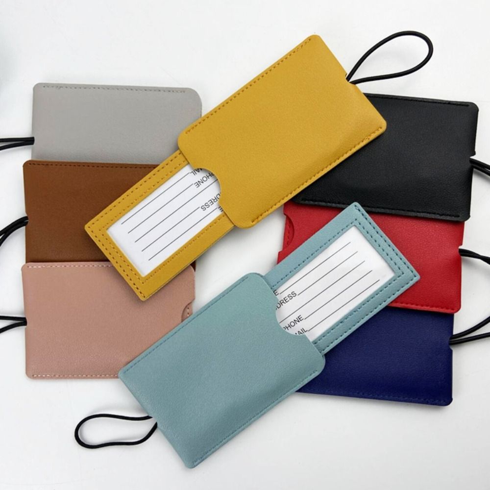 PU Leather Pull out Luggage Ta - Travel Accessories Luggage Straps 评论和价格