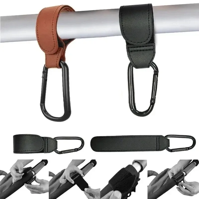 Baby Stroller Hook Fashion PU  - Travel Accessories For 2 Year Old 评论和价格