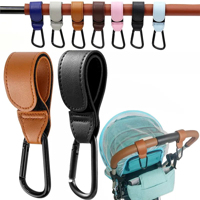 Baby Stroller Hook Fashion PU  - Travel Accessories For 2 Year Old 评论和价格