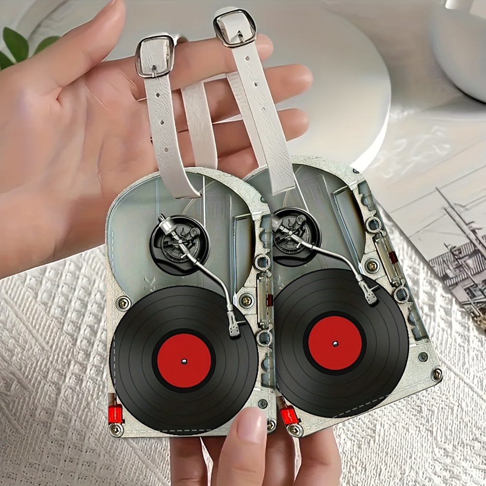 Vintage Vinyl Record Player Lu - Travel Accessories Luggage Straps 评论和价格