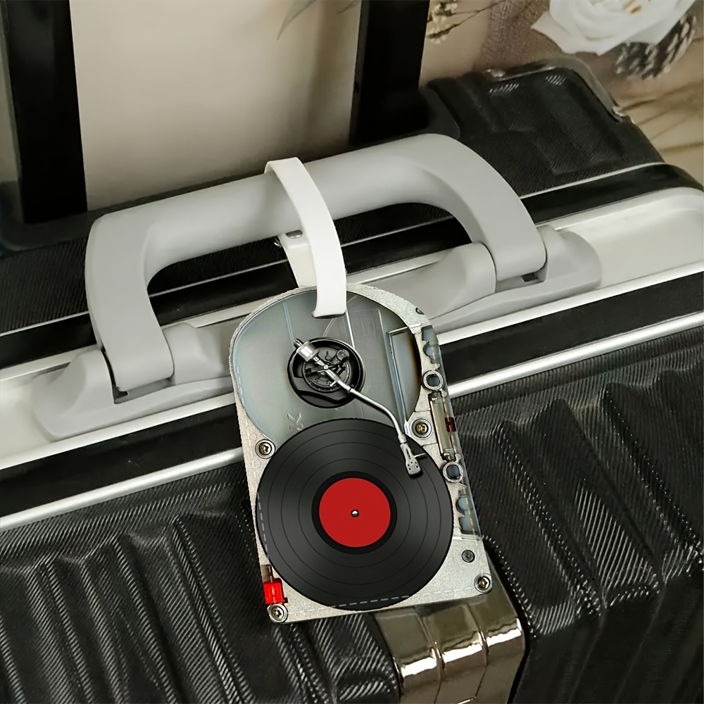 Vintage Vinyl Record Player Lu - Travel Accessories Luggage Straps 评论和价格