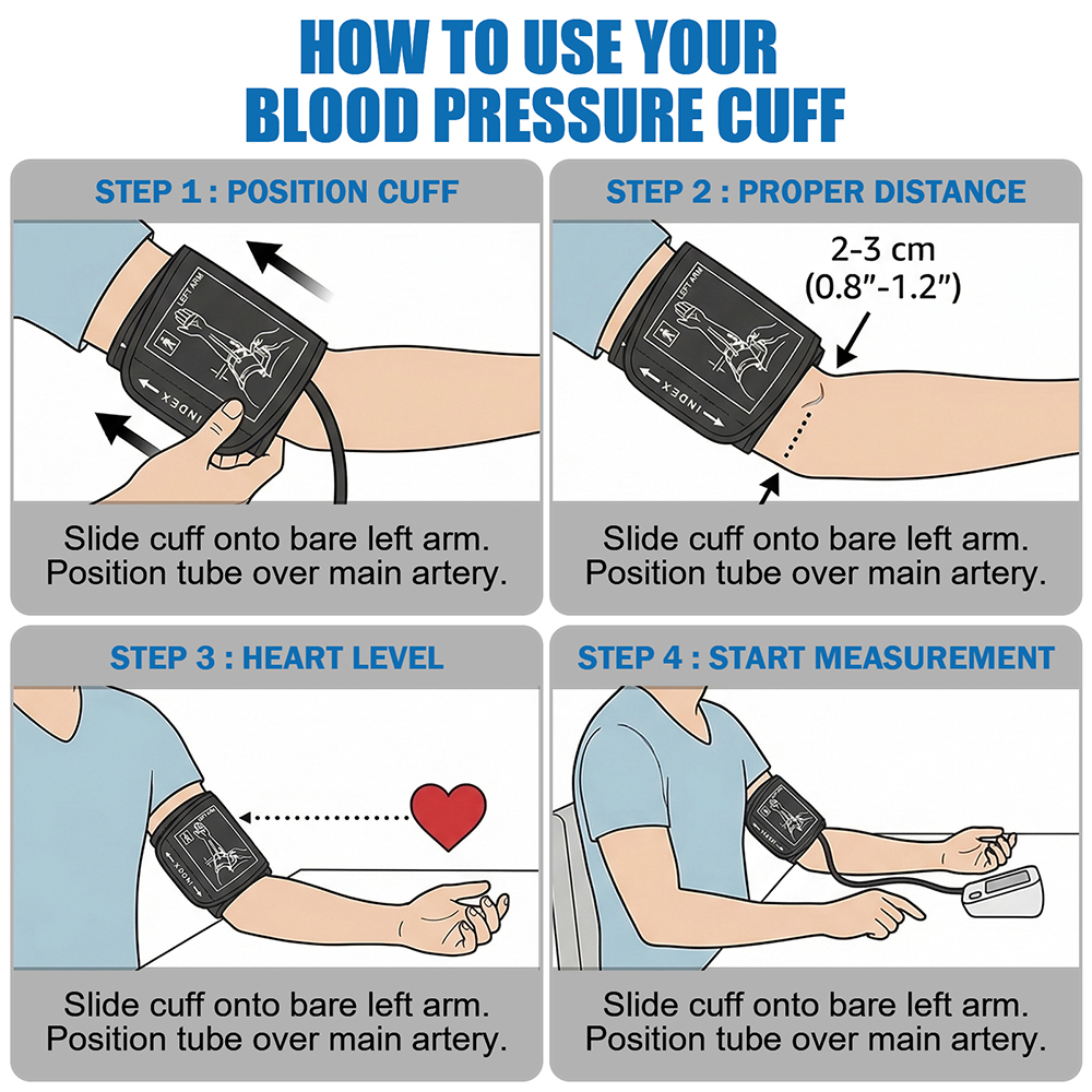 Universal Blood Pressure Cuff  - Travel Accessories Essentials 评论和价格